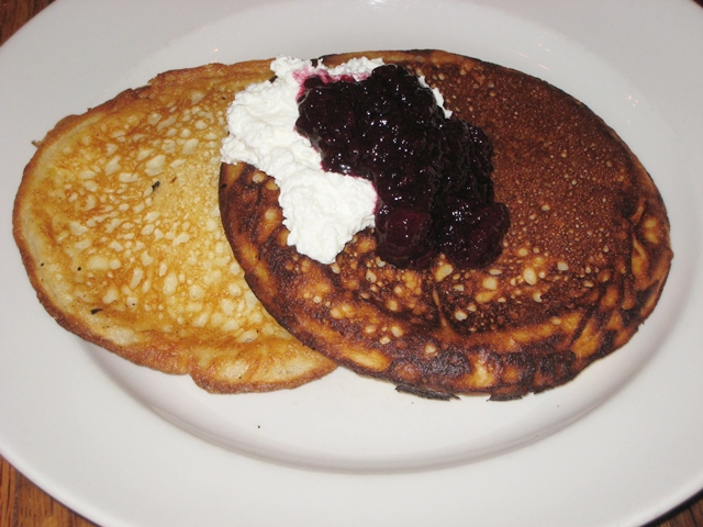 Maialino NYC Brunch Review - Ricotta Pancakes