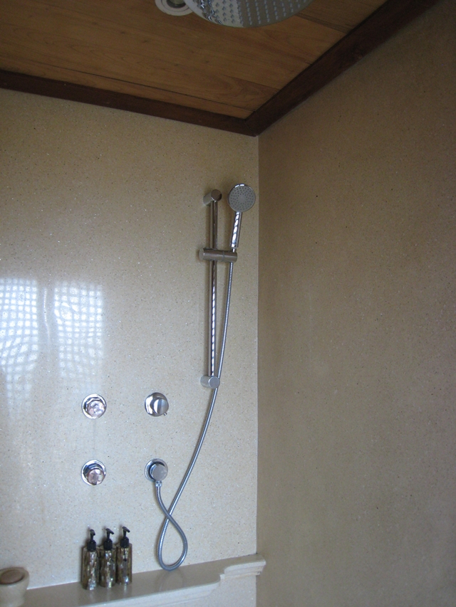 Amankila Ocean Suite Review - Shower