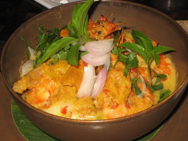 Amankila Review - Balinese Seafood Curry