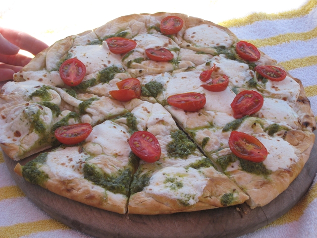 Montelucia Spa Review - Pesto Pizza