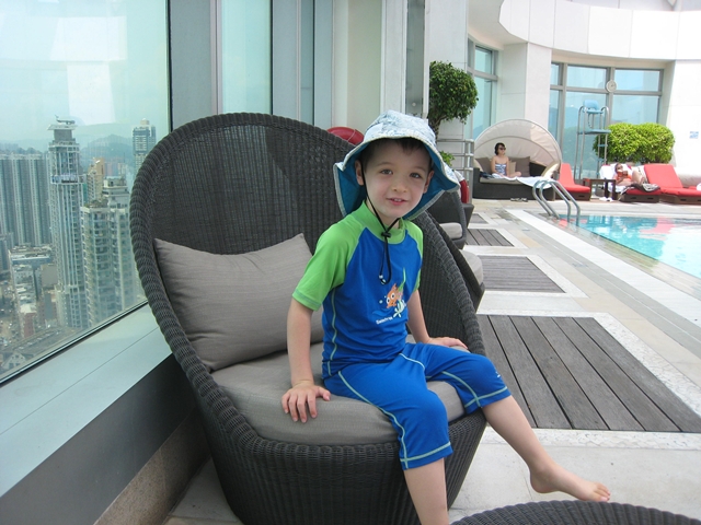 Langham Place Mongkok Review - Rooftop Pool