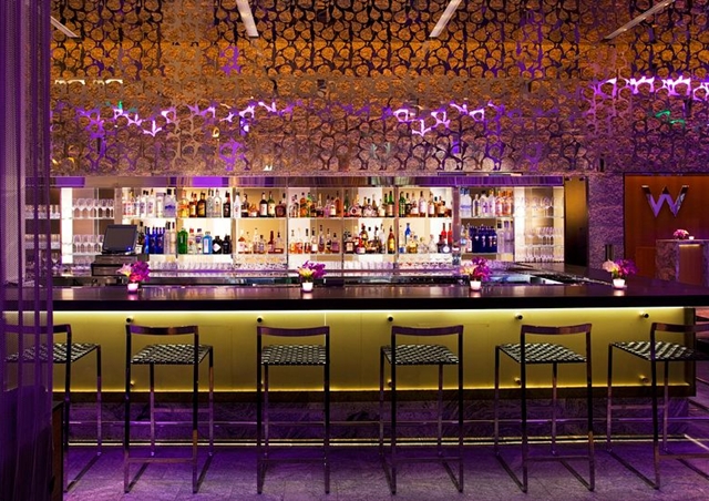 W Boston Hotel Review - Bar 