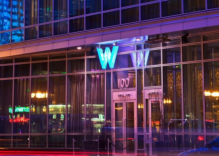 W Boston Hotel Review - Entrance