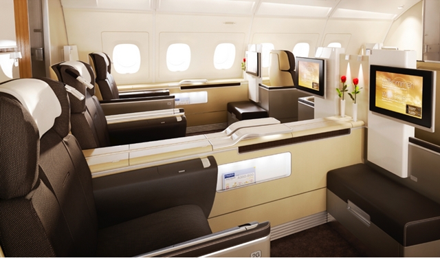 Lufthansa First Class Award Space Booked 15 Days in Advance