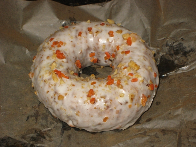 Doughnut Plant Chelsea NYC Review - Carrot Cake Doughnut