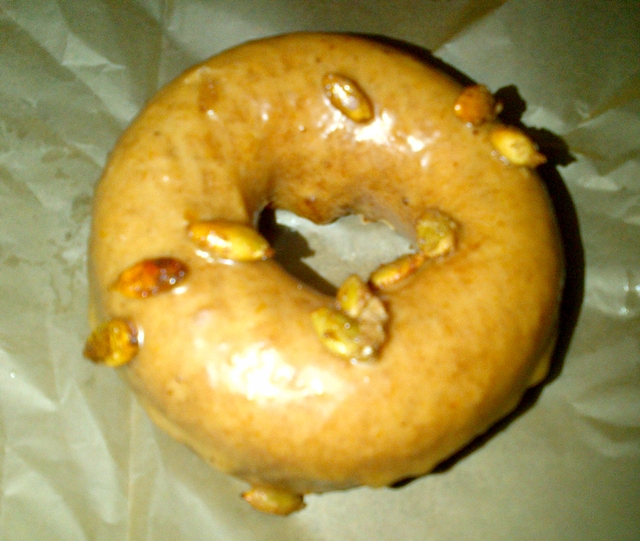 Doughnut Plant Chelsea NYC Review - Pumpkin Cake Doughnut