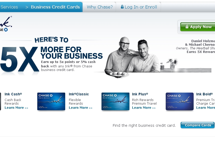 Ink Bold vs. Ink Plus vs. Ink Classic vs. Ink Cash: Which Business Card?