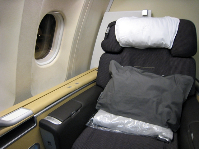 Lufthansa New First Class - Seat 2K