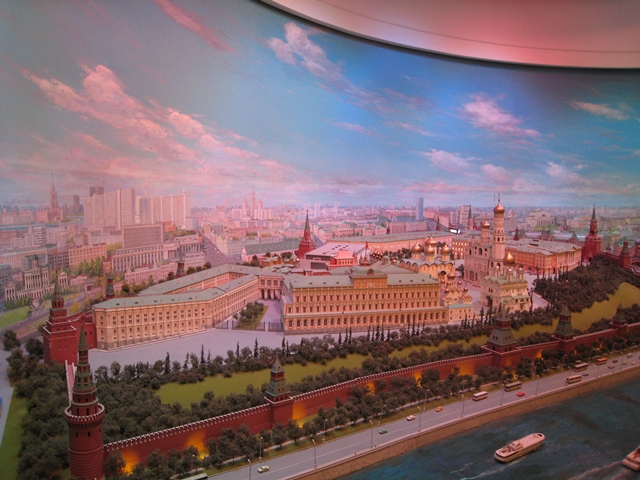 Radisson Royal Moscow Hotel Review - Diorama "Moscow, the Capital of the USSR"