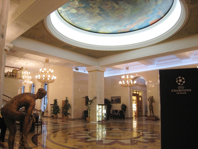 Radisson Royal Moscow Hotel Review - Lobby