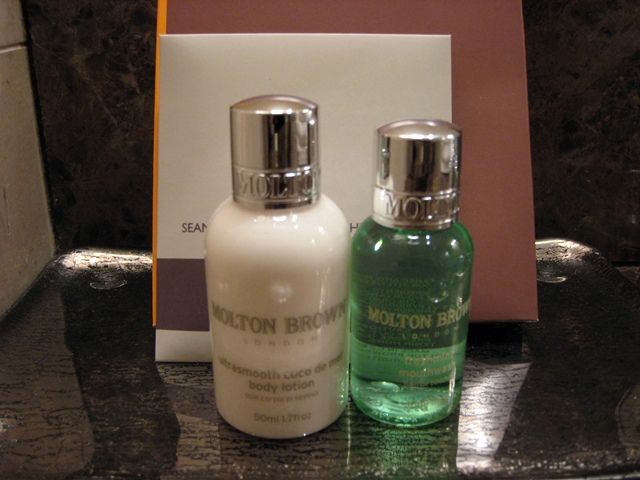 Lotte Hotel Moscow Review - Molton Brown Toiletries