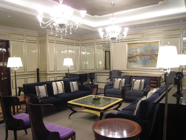 Lotte Hotel Moscow Review - Royal Suite Drawing Room