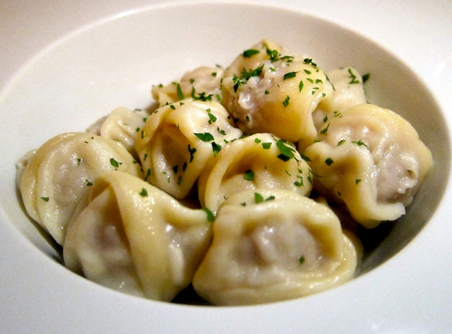 Moscow: Where to Eat - Pelmeni at Brasserie Pushkin