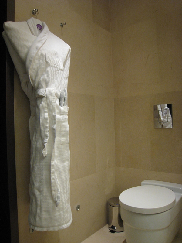 W St. Petersburg Hotel Review - Bathrobes