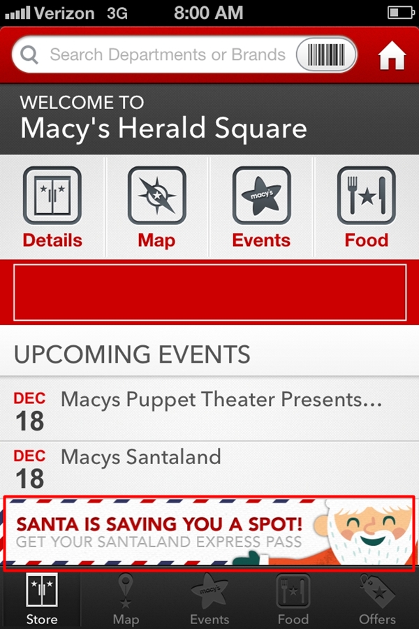 Macy's Santaland Express Pass Tips