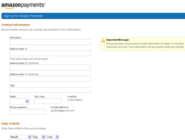 How to Sign Up for Amazon Payments to Meet Minimum Spend