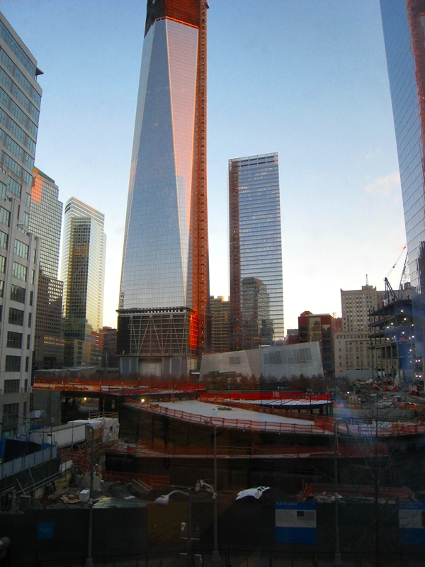 W New York Downtown Hotel Review - Ground Zero View from Fitness Center