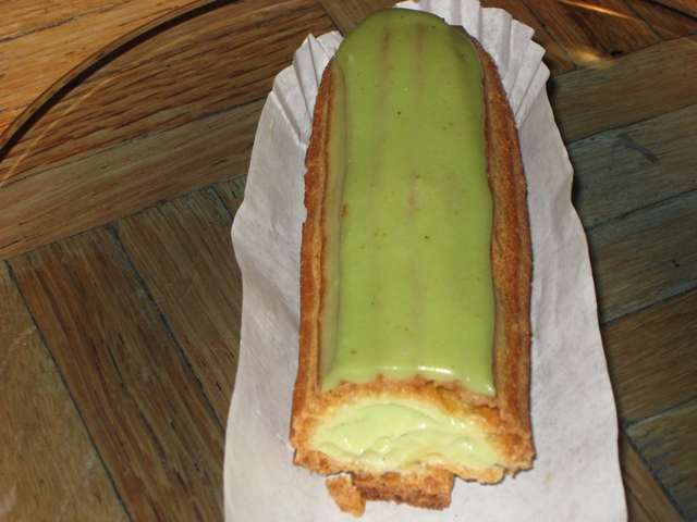 Maison Kayser Pistachio Eclair