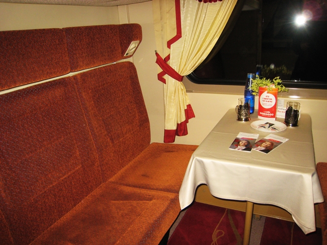 Krasnaya Strela Night Train St. Petersburg to Moscow