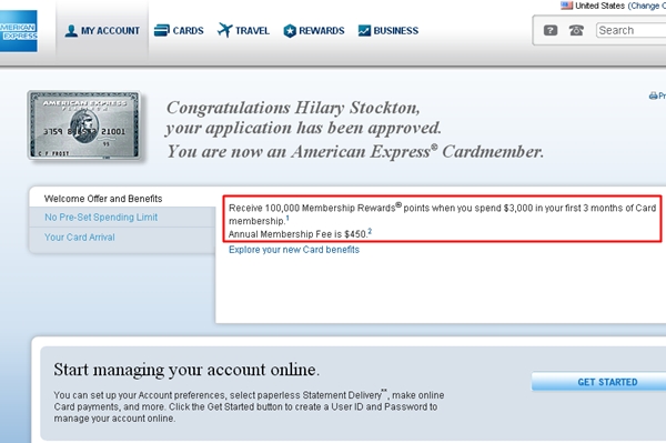 a how security social card to new get 100K Signup Offer! Platinum AMEX Bonus