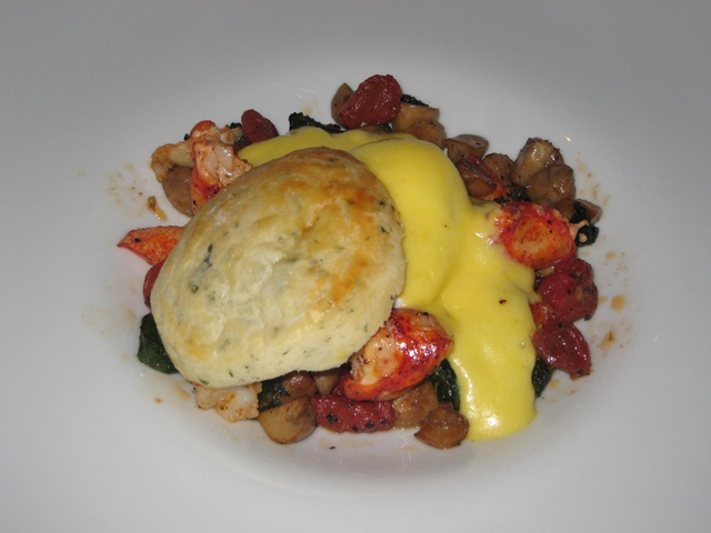 The Setai Fifth Avenue NYC Hotel Review - Lobster Benedict at Ai Fiori