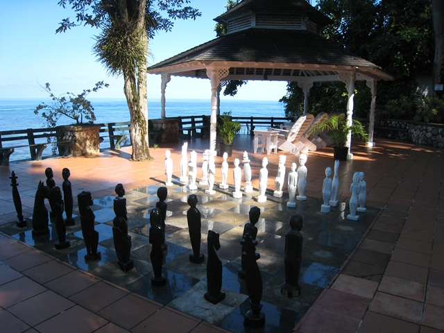 Couples Sans Souci Jamaica - Outdoor Chessboard and Gazebo