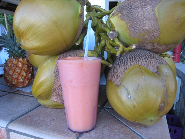 Couples Sans Souci Jamaica All Inclusive - Papaya Pineapple Smoothie