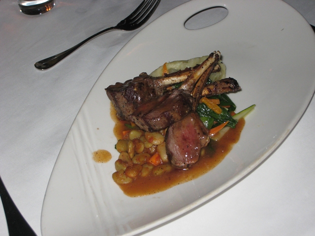 Eight Rivers Restaurant Review Couples Tower Isle Jamaica - Rack of Lamb