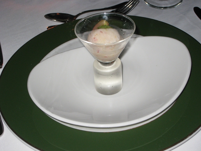 Eight Rivers Restaurant Review Couples Tower Isle Jamaica - Tropical Fruit Sorbet