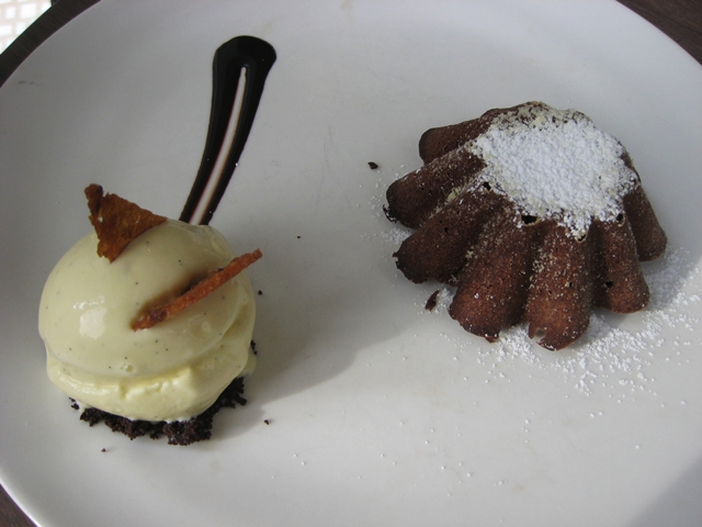 Molten Chocolate Cake, Nougatine, NYC Restaurant Week