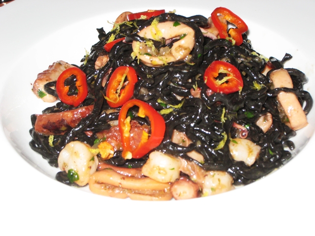 Riverpark NYC Restaurant Review - Squid Ink Chitarra