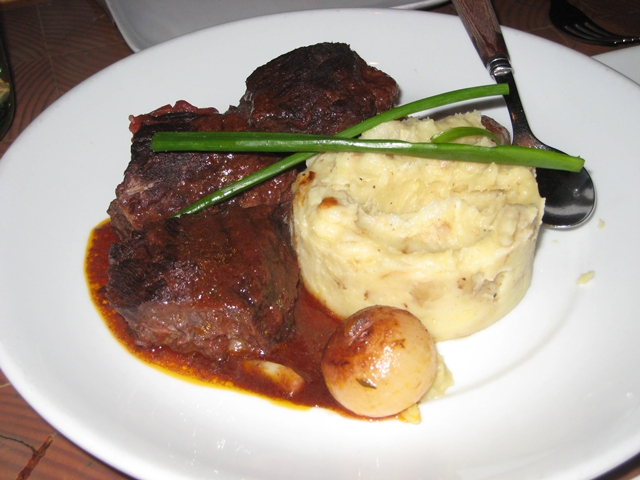 Pylos Menu and NYC Restaurant Review - Braised Short Ribs