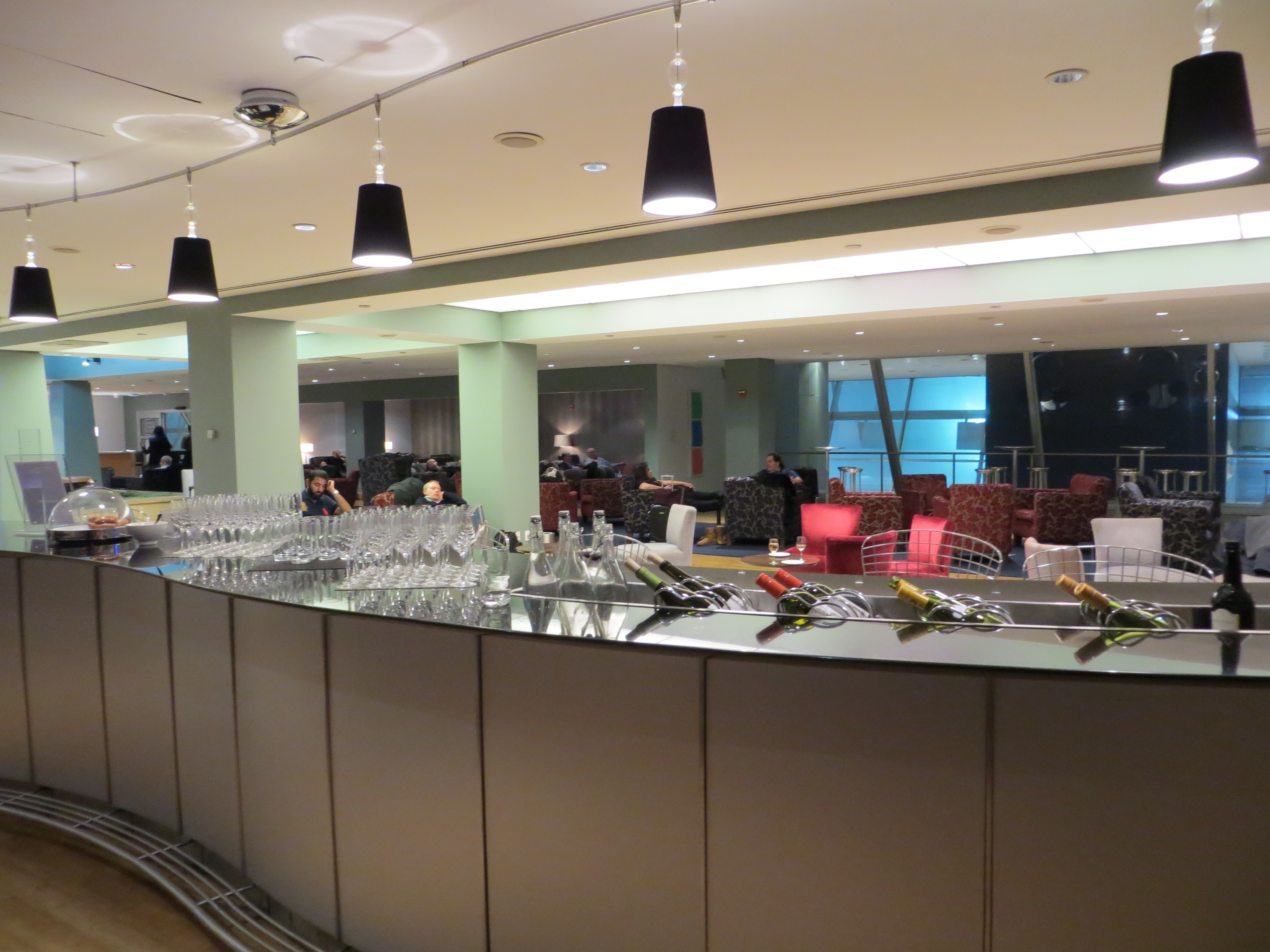 Cathay Pacific First Class JFK Lounge: British Airways Galleries