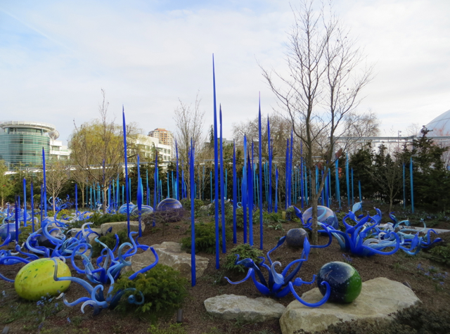 Chihuly Garden and Glass - Crystal and Icicle Towers
