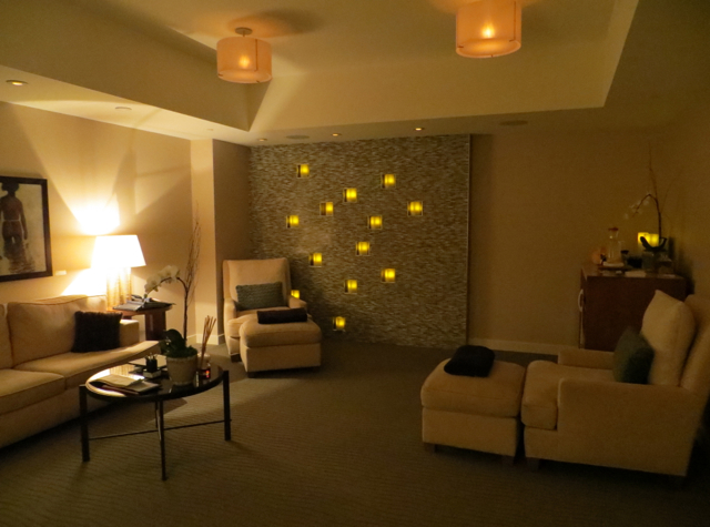 Four Seasons Seattle Hotel Review: Spa Relaxation Room