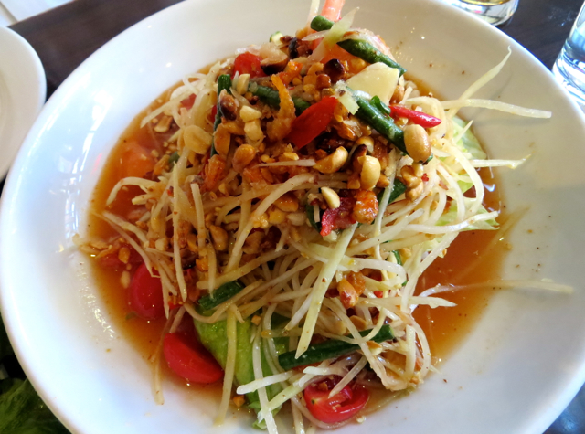Zabb Elee NYC Restauant Review - Best Thai Food in Manhattan - Som Tum
