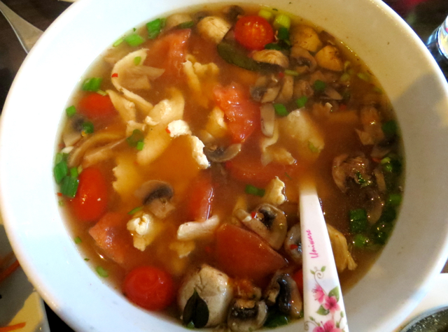 Zabb Elee NYC Restaurant Review: Best Thai Food in Manhattan - Spicy Lemongrass Soup