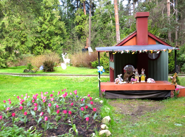 Stanley Park Miniature Train-Easter Train