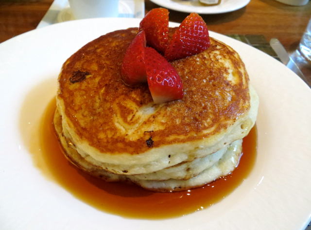 YEW Restaurant Review-Lemon Ricotta Pancakes