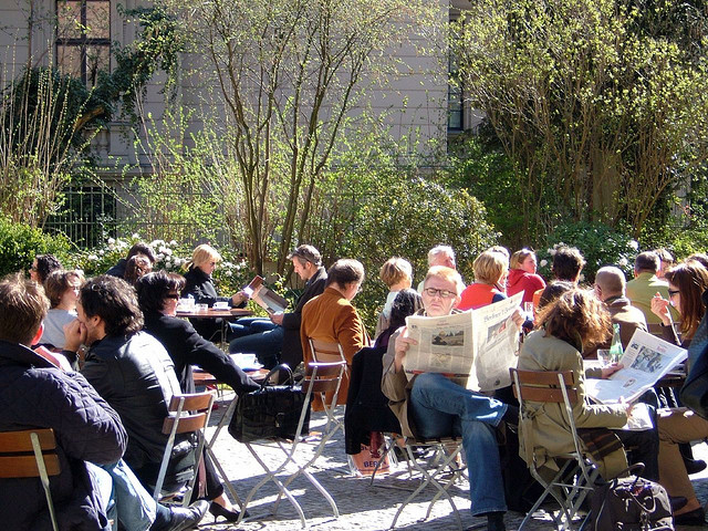 Best Berlin Brunch Restaurants - Cafe Wintergarten im Literaturhaus