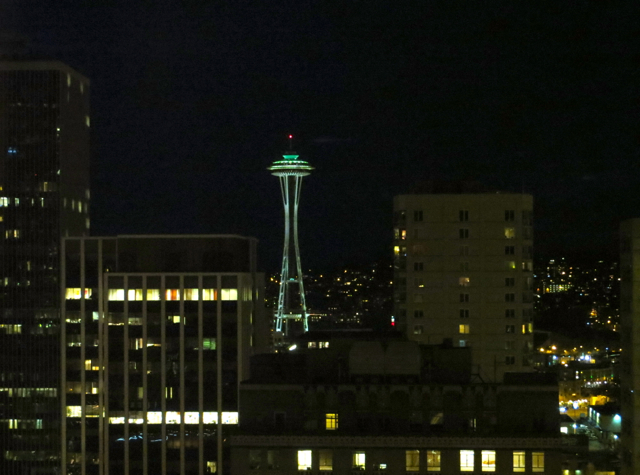 Review-Grand Hyatt Seattle-View of Space Needle