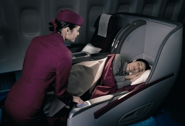 Best Award Flights to India with Miles and Points - Qatar Business Class