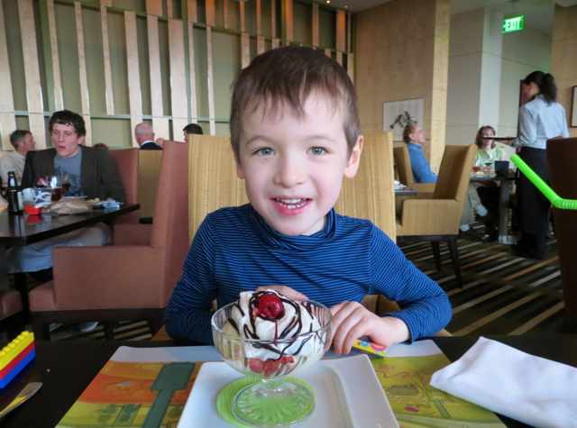 ART Restaurant Seattle Review - Kids' Dessert - Sundae