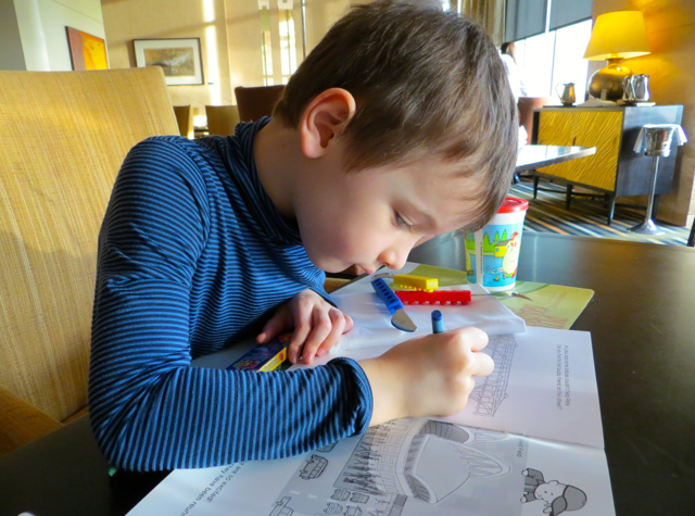 ART Restaurant Seattle Review - Larry Gets Lost Coloring and Activity Book