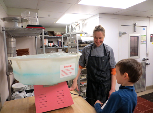 Four Seasons Seattle Pastry Kitchen with Tara Sedor: Cotton Candy Machine