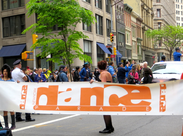 NYC Dance Parade 2013 - Parade Sign 