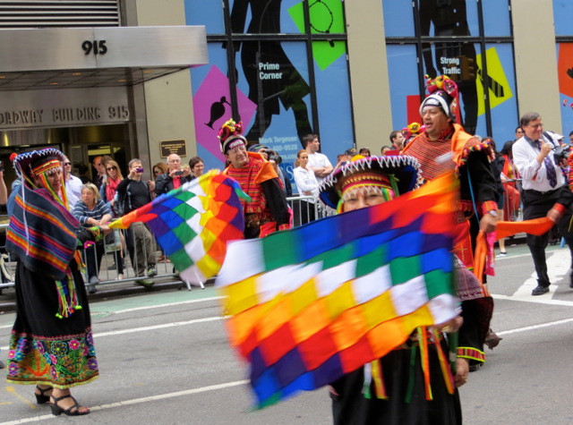NYC Dance Parade 2013 - Bolivian Tinkus