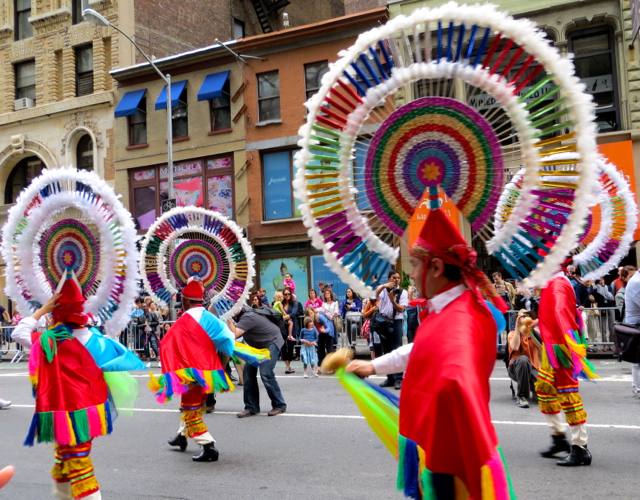 Mexican Carnival Dancers, NYC Dance Parade 2013