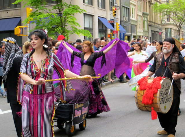 More Belly Dancers, NYC Dance Parade 2013