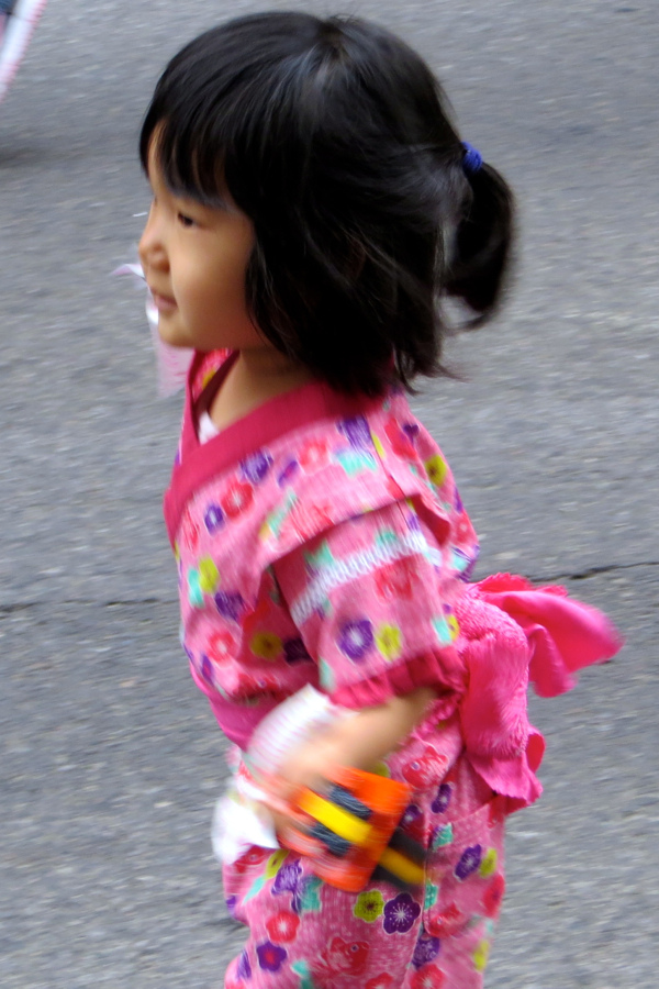 Child Dancer in Kimono, NYC Dance Parade 2013